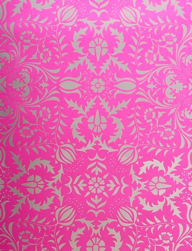 Pink Metallic Wallpaper Wallpapersafari