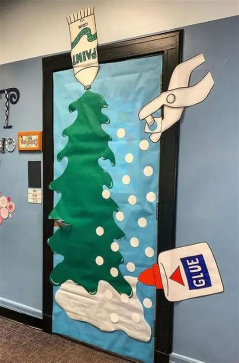 winter classroom door decorating ideas today s creative
