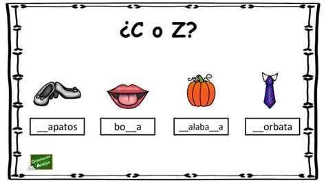 Ortografia Rellenar C Y Z 002 Orientación Andújar Recursos Educativos