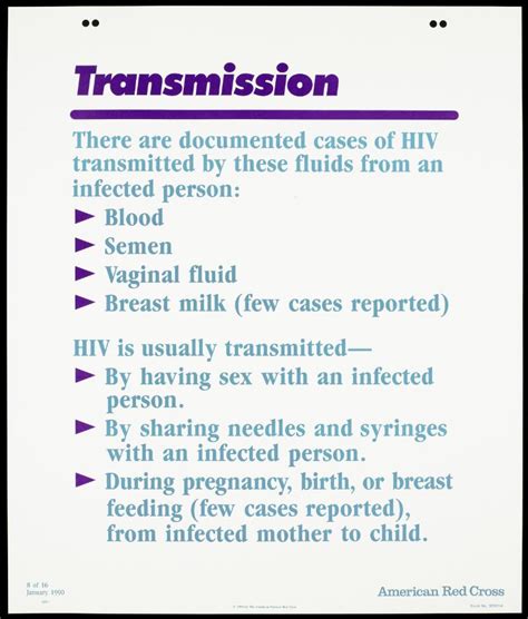 List Of Ways Hiv Is Transmitted Eighth Of Sixteen Advertisement