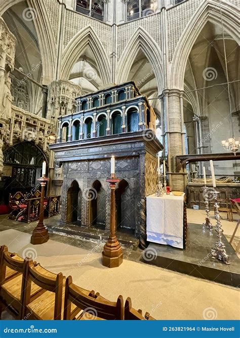 Edward The Confessor S Tomb Editorial Stock Image Image Of