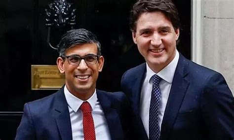 Sunak Trudeau For De Escalating India Canada Row