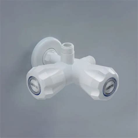 pvc plastic two way angle valve cock at best price in coimbatore arss polymers