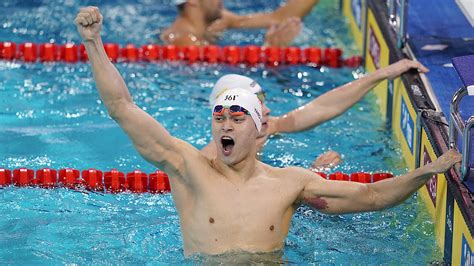 Chinas Star Swimmer Sun Yang Gears Up For World Championships Cgtn
