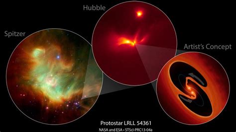 Hubble Image Of The Week Infant Stars Artistic Outburst