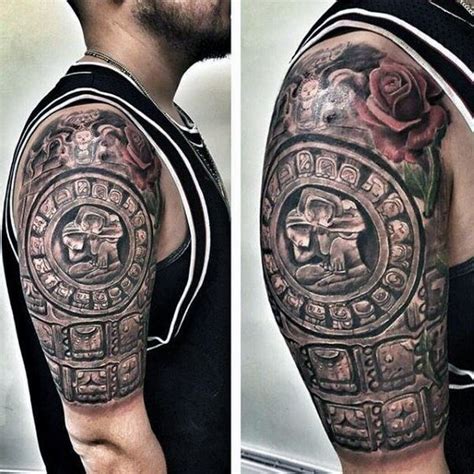 50 Best Aztec Tattoos With Deep Meaning — Inkmatch