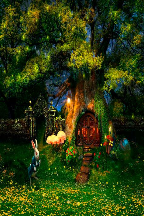 Alice In Wonderland Photo Backdrop Vinly Photography Backgrounds
