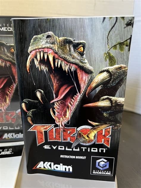 Turok Evolution Nintendo GameCube 2002 Complete Tested Working