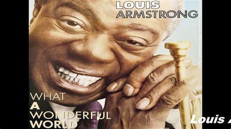 Louis Armstrong What A Wonderful World 1968 Youtube