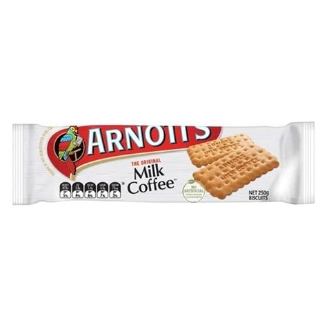 Arnotts Milk Coffee Biscuits 250g Impact