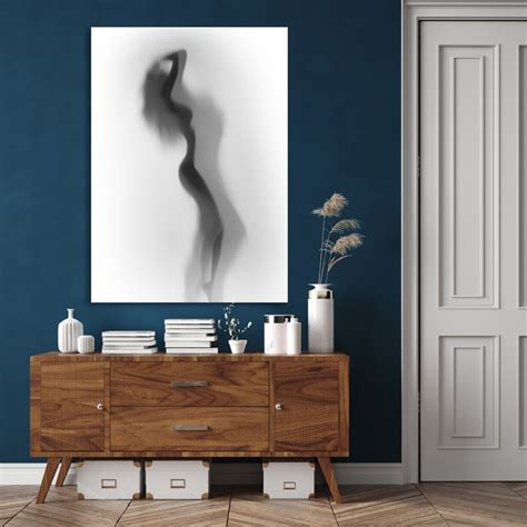 Naked Girl Wall Art Nude Woman Canvas Prints Sexy Bedroom And