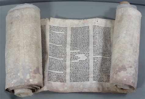 A Torah Scroll Saved from Destruction in the Kristallnacht Pogrom in ...