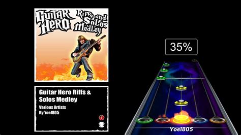 Chart Preview Clone Hero Guitar Hero Riffs And Solos Medley Youtube