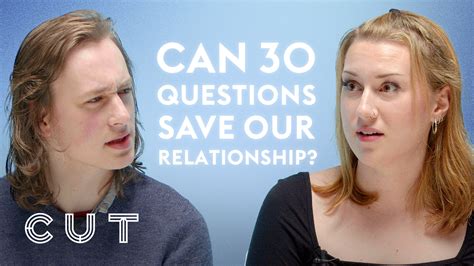 can 30 questions save our relationship cut intimate relationship interpersonal