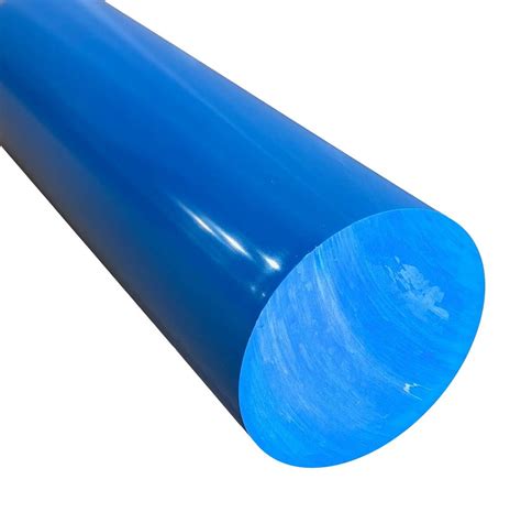 Blue Acetal Rod Fda Compliant Copolymer Acetal