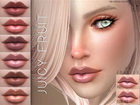 Juicy Fruit Glossy Lip Balm The Sims 4 Catalog