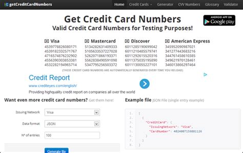 Fake Credit Card Numbers With Security Code For Apple Id Credit Walls