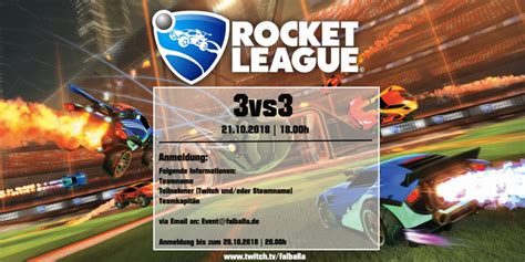Rocket League Turnier 3vs3 Kurz Afk
