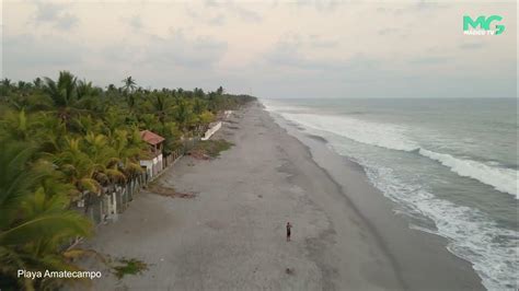 Atardecer En Playa Amatecampo El Salvador Youtube