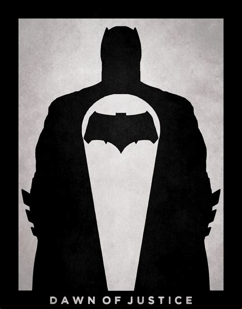 Batman V Superman Batman Poster Minimalist By Phasr 51 On Deviantart