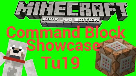 Minecraft Xbox 360 Command Blocks Showcase Tu19 Hidden Feature