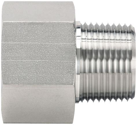 Parker Reducing Adapter 316 Stainless Steel 34 In X 34 In Fitting