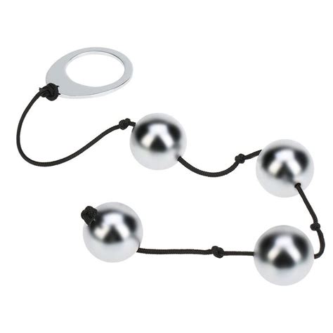 Metal Kegel Balls Four Steel Anal Beads Sexy Flirting Eggs Anus