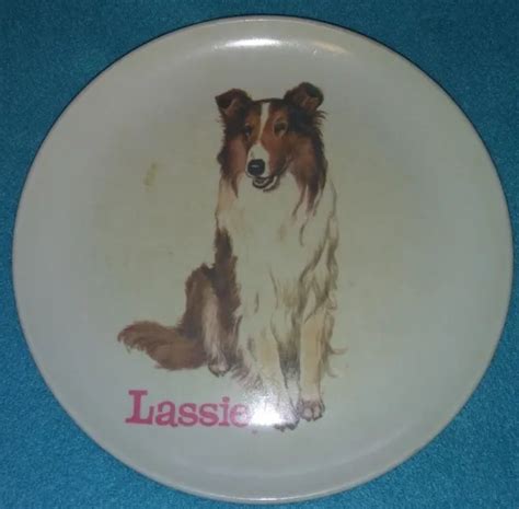 Vintage Collectible 60s 8 Lassie Famous Dog Boonton Melmac Dinnerware