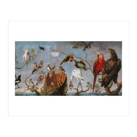 Frans Snyders Concert Of The Birds 17th Century Flemish School