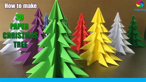 3d Paper Christmas Tree
