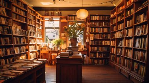 Premium Ai Image A Photo Of A Vintage Bookstore With Wooden