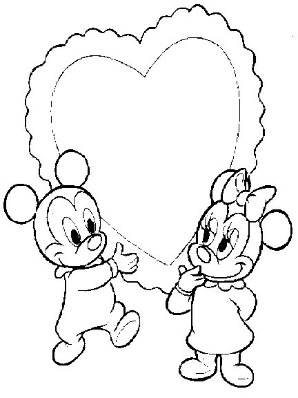 Natal do mickey mouse mickey e minnie mouse theme mickey fiesta mickey mouse mickey mouse clubhouse birthday. Coloring Pages Mickey Mouse and Minnie Mouse Valentine's Day