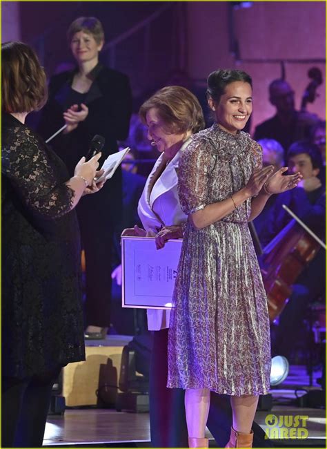 Alicia Vikander Shows Off Dance Talents While Performing With Her