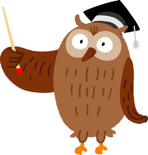 Owl Teacher Clipart Free Download Transparent Png Creazilla