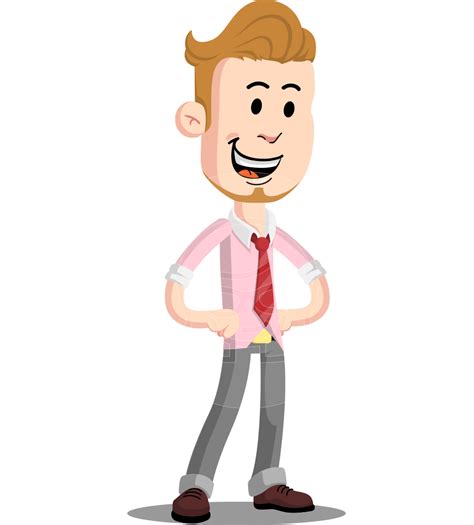 Office Guy Cartoon Vector Character 112 Illustrations Graphicmama