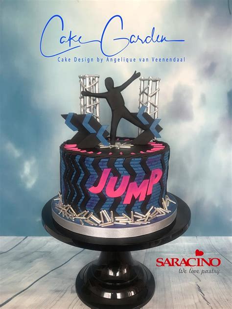 Zig Zag And Jump Cake Decorated Cake By Cake Garden Cakesdecor
