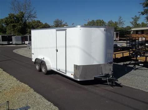 2016 Enclosed Pace 7 X 16 Macon Ga Best Trailers Macon Trailer