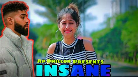 Insane Ap Dhillon Official Video Sad Love Story Youtube