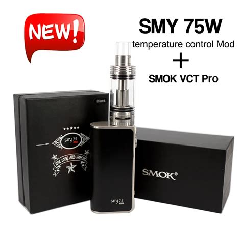 Smy Tc Box Mod Kit Electronic Cigarette Vaporizer W Temperature