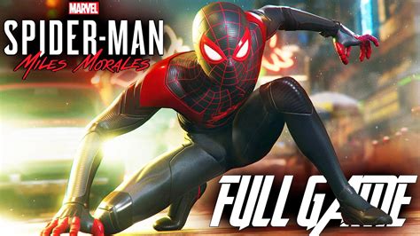 Spider Man Miles Morales Full Game Walkthroughno Commentary Youtube