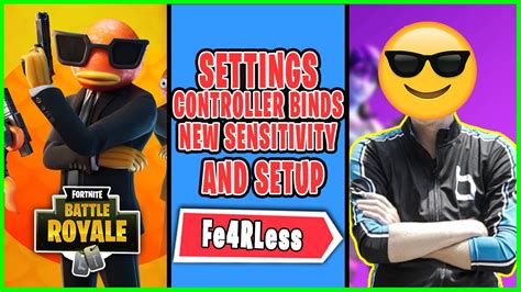 Fe4rless Fortnite Settings Controller Settings Sensitivity And Setup
