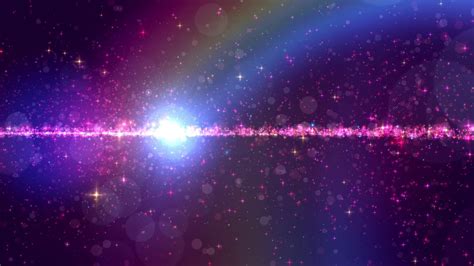 4k Rainbow Space Moving Background Aavfx Animated