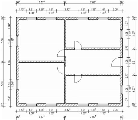 Try visual paradigm online (vp online). Ground floor plan of a small office building | Download ...