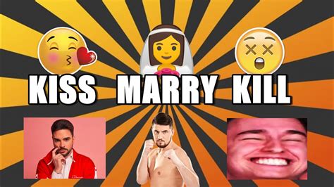 Kiss Marry Kill Z Youtuberami Youtube