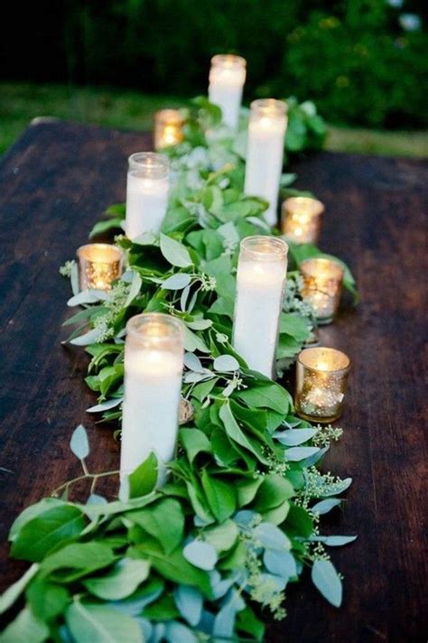 Rustic Greenery Wedding Table Decorations You Will Love Page Chicwedd