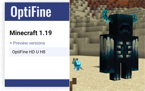 Optifine For Minecraft 119 Update How To Download File Size