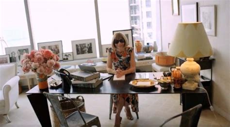 Inside The Habitat Of A Boss Anna Wintour’s Office Home Office Design Executive Home