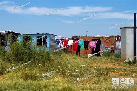 Soweto Informal Settlement Stock Photo Picture And Rights Managed