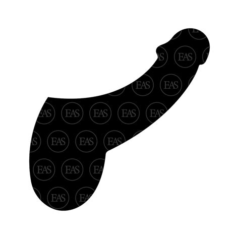 Penis Svg Silhouette Icon Clip Art Vector Cut File For Cricut