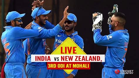 And taylor, just one run short of the target plays a lazy shot and departs for 71 from 75 balls. LIVE Cricket Score, India vs New Zealand 3rd ODI at Mohali ...